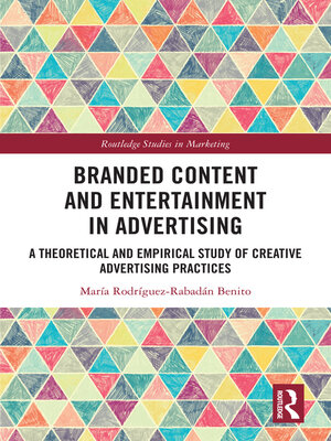 cover image of Branded Content and Entertainment in Advertising
